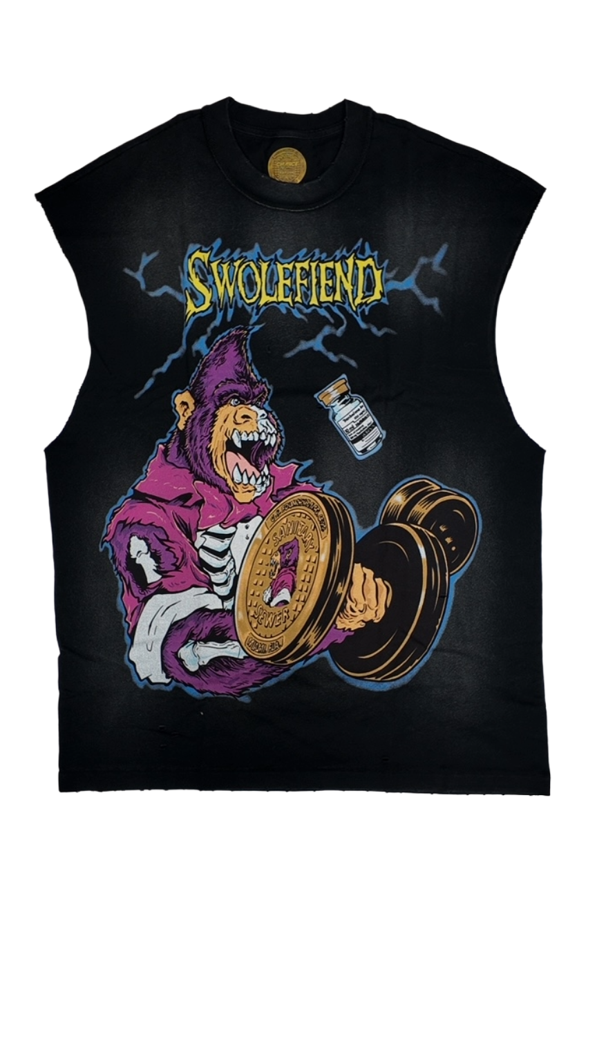 Sleeveless T-shirt
